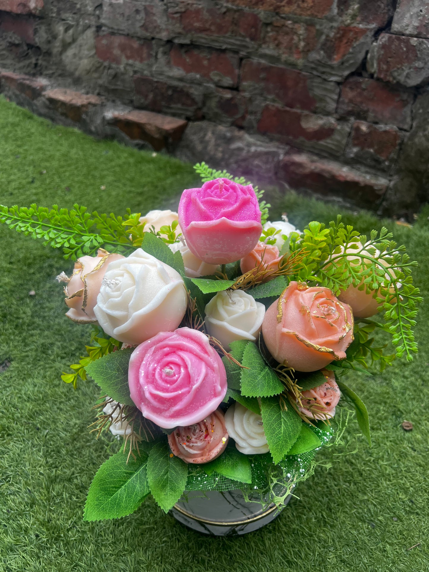 Large Roses bouquet in box