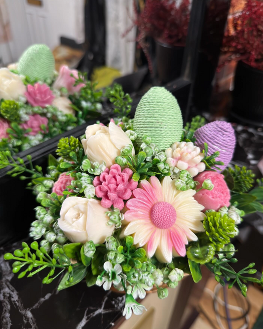 Easter basket - Pink/Purple
