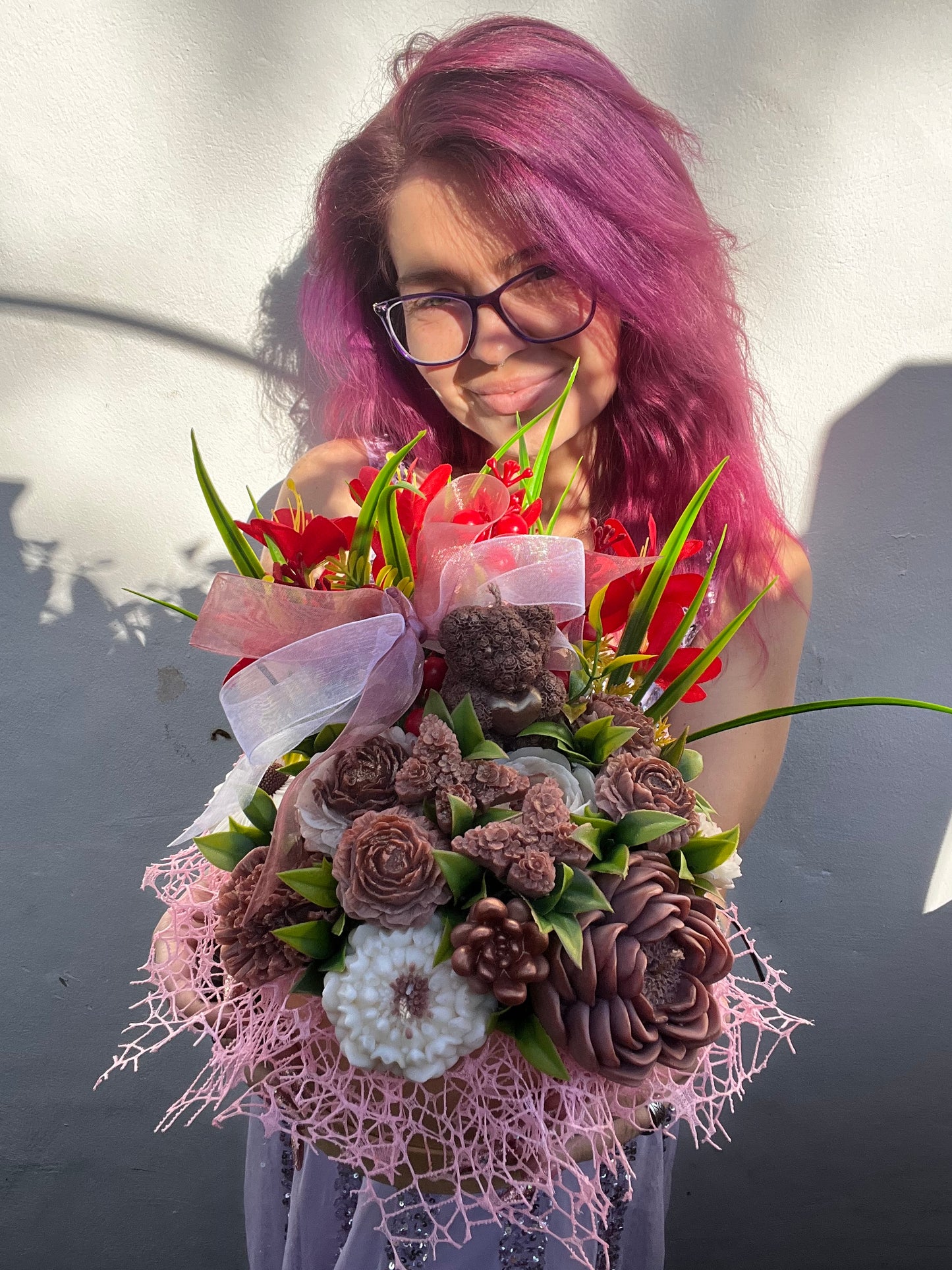 Flower box - Brown