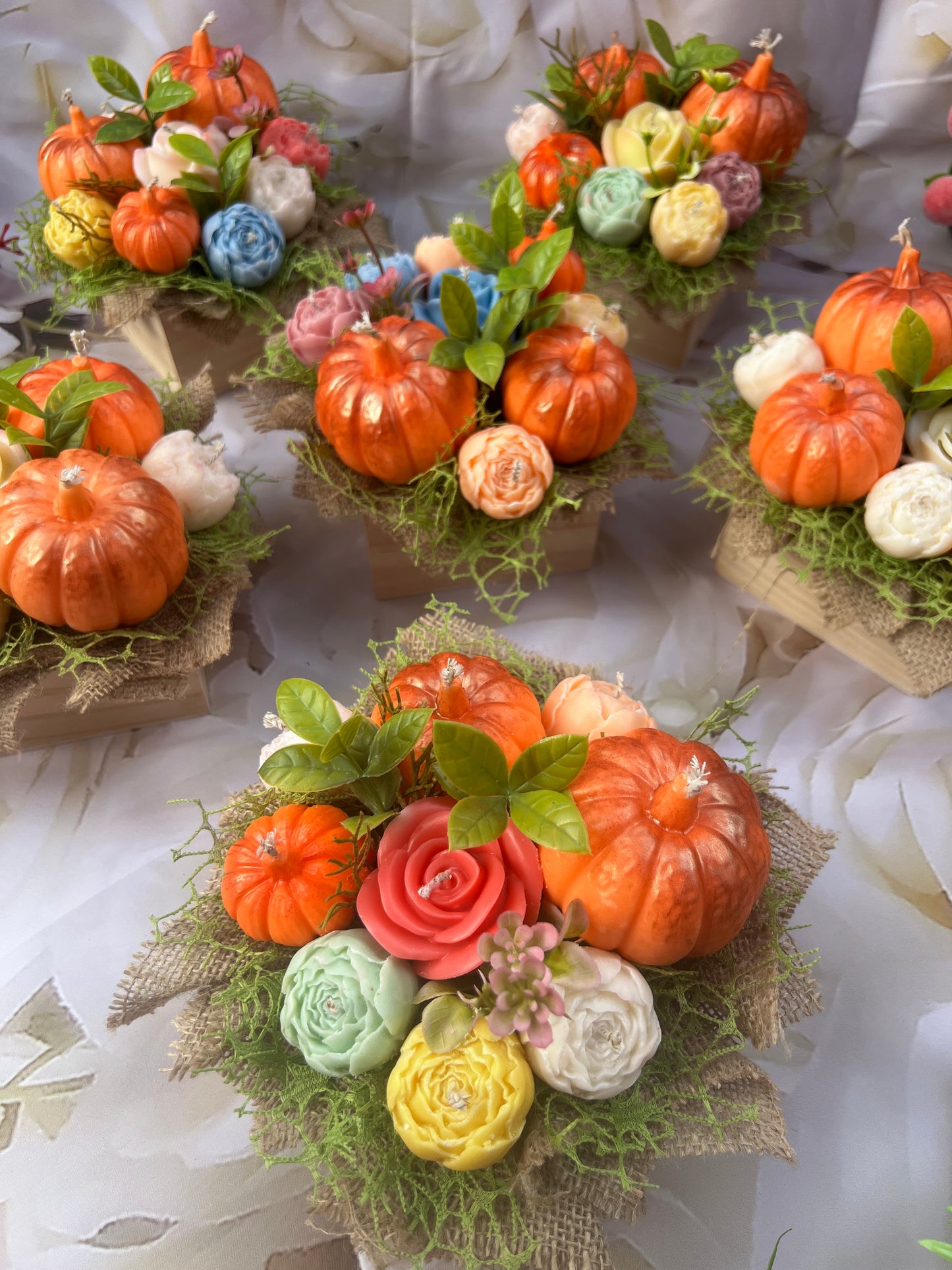 Wooden Autumn box