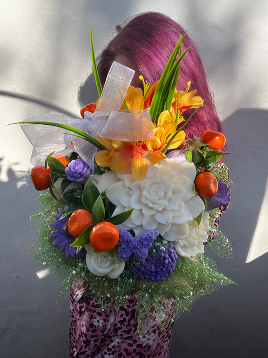 Flower box - Purple