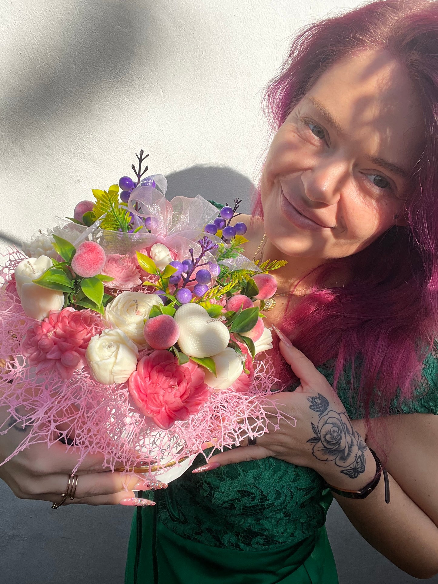 Flower box - Pink