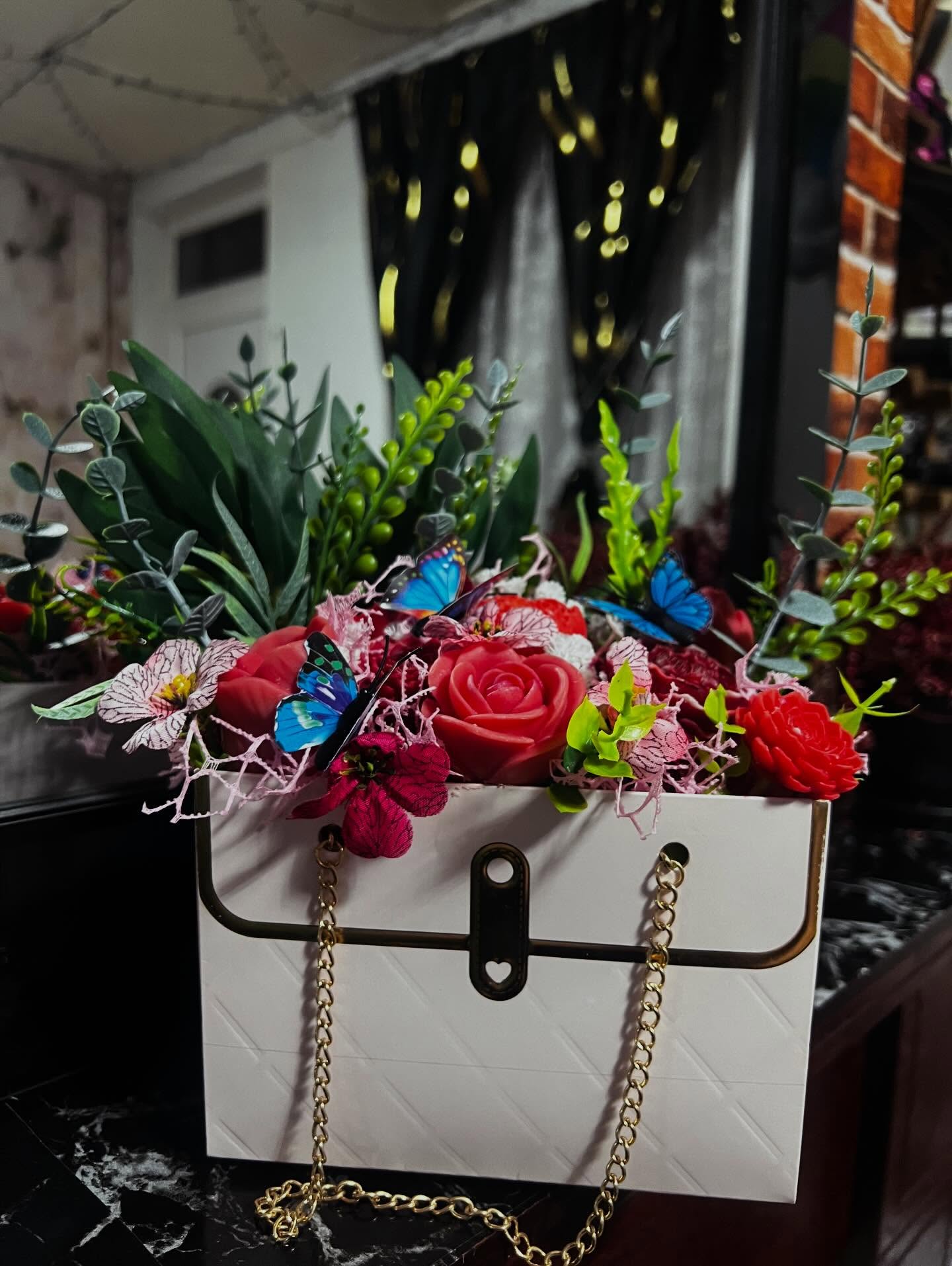 Elegant handbag - Pink