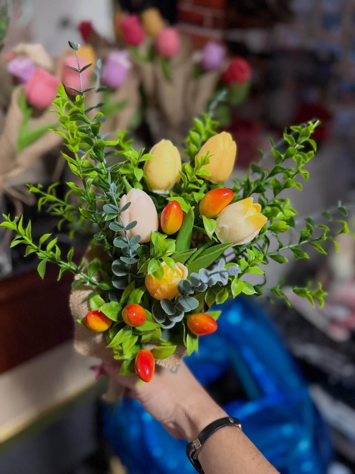 Tulips bouquet