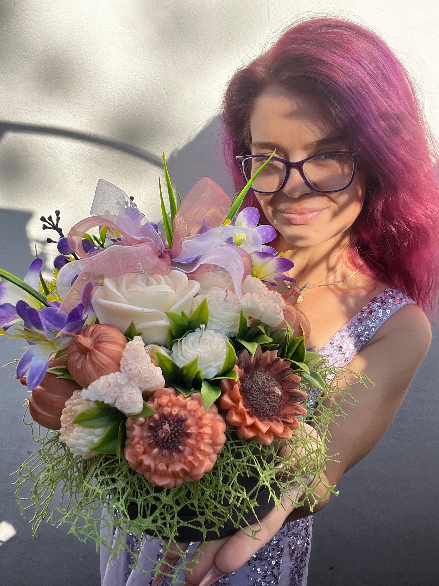 Flower box - Orange