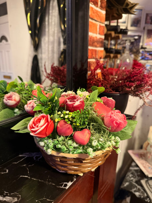 Wax melts basket - Red