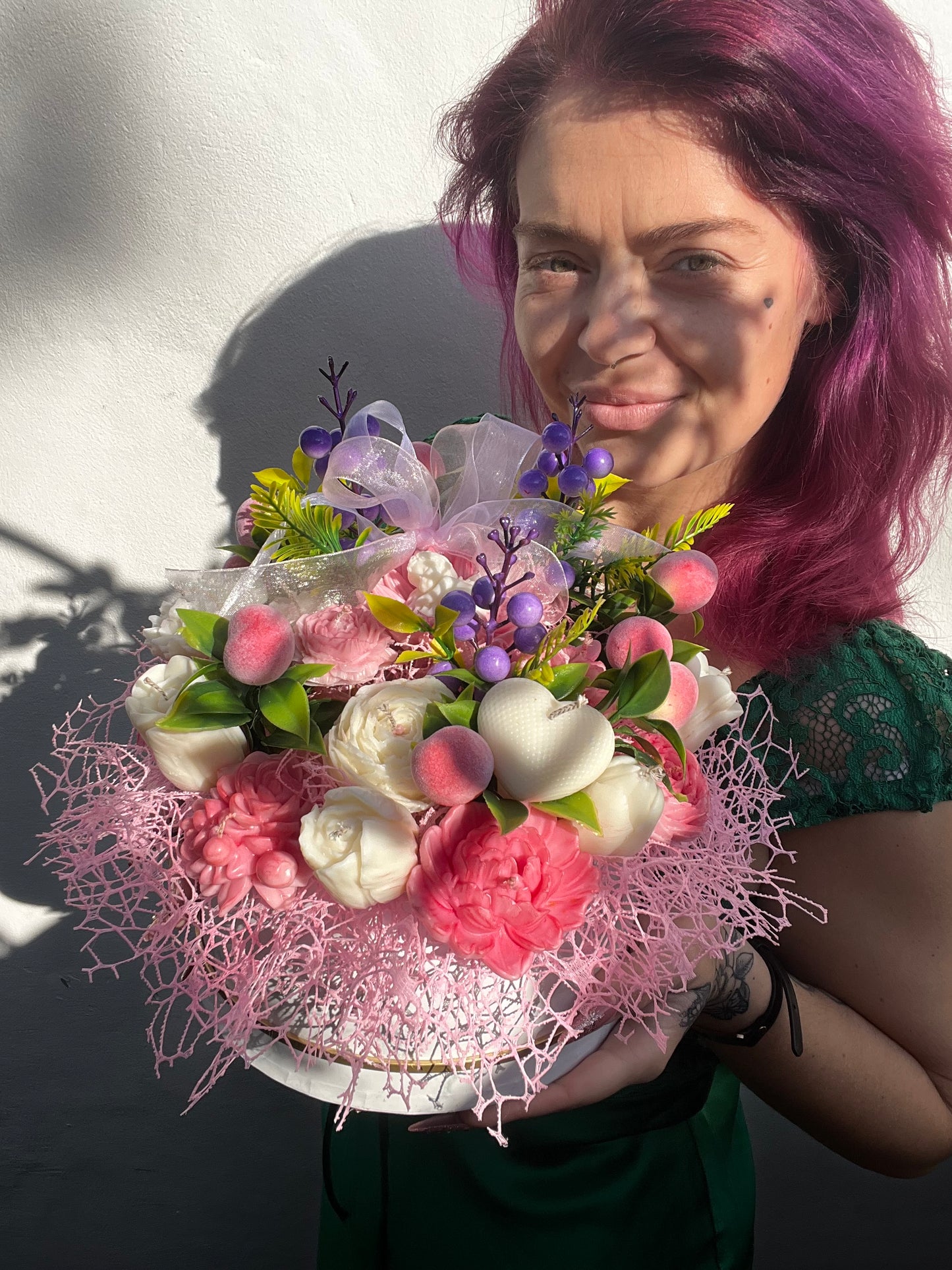 Flower box - Pink