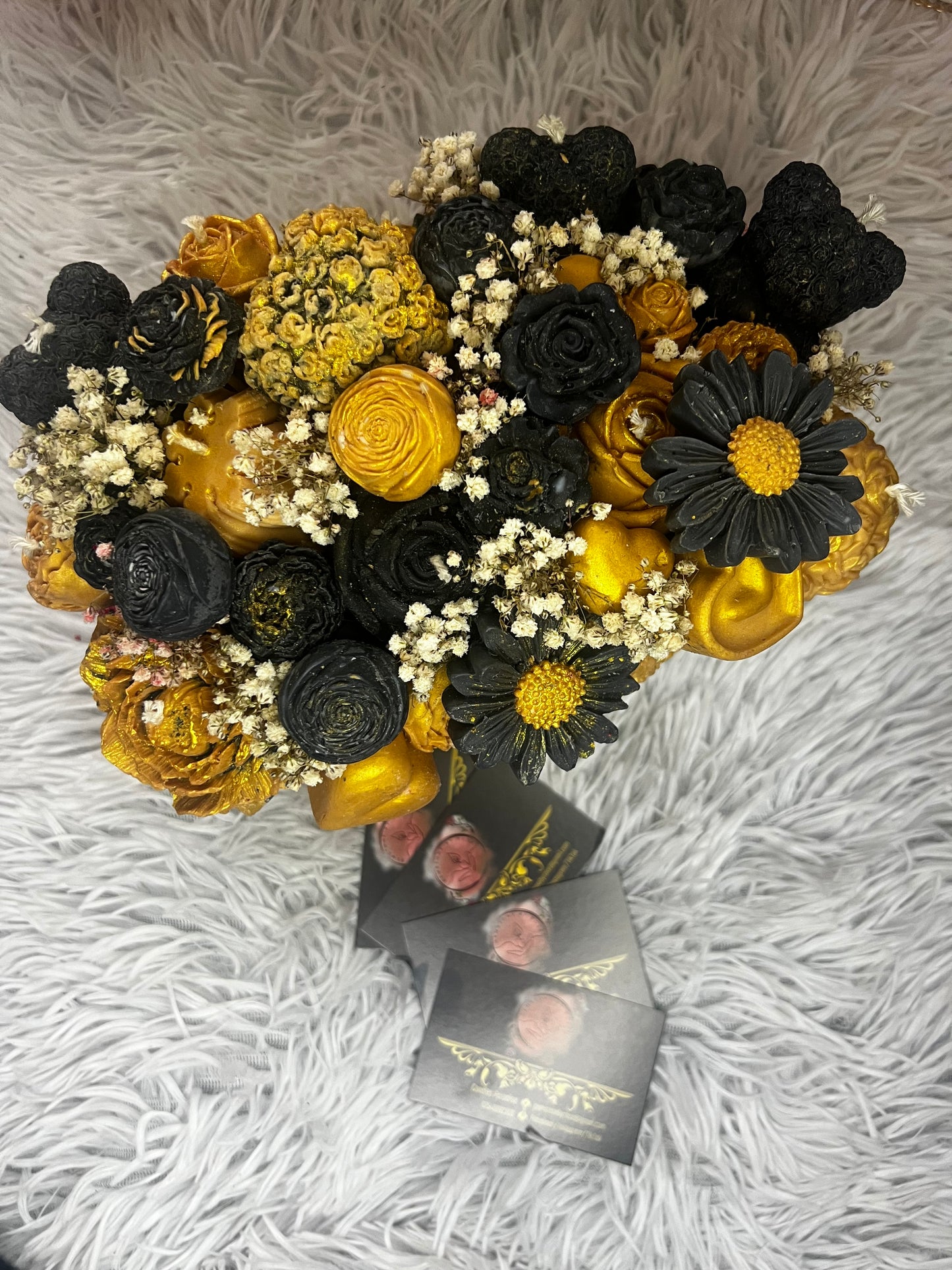 Rose bouquet <Gold&Black>