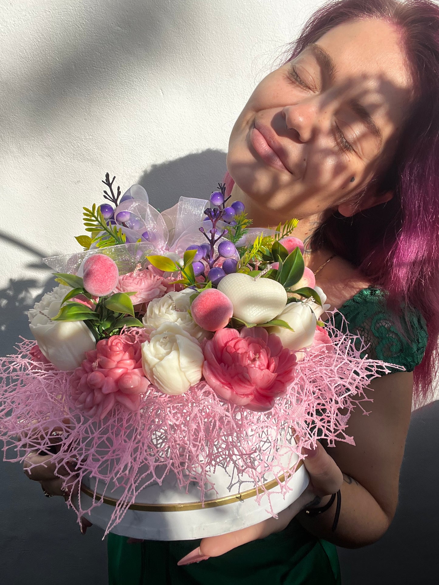 Flower box - Pink