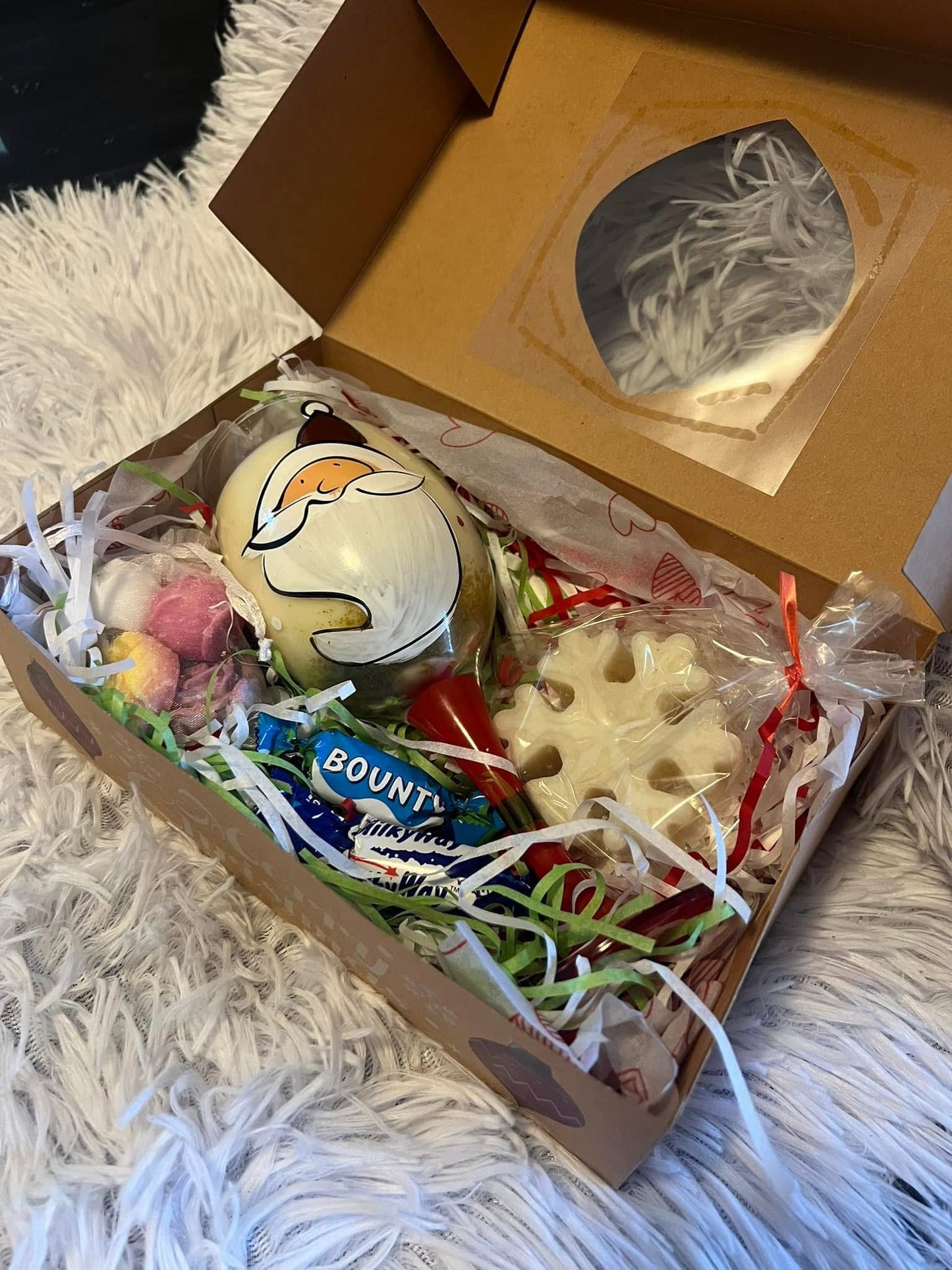 Christmas candle gift box