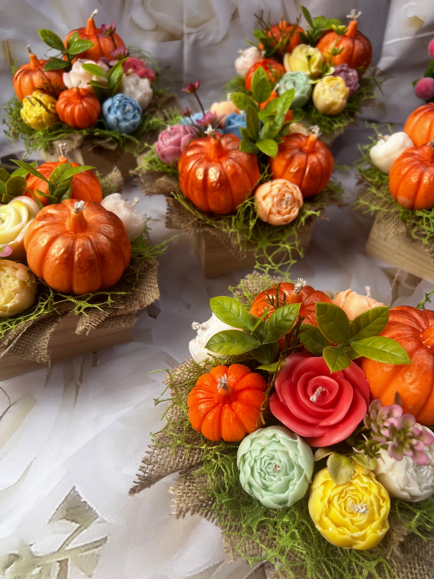 Wooden Autumn box