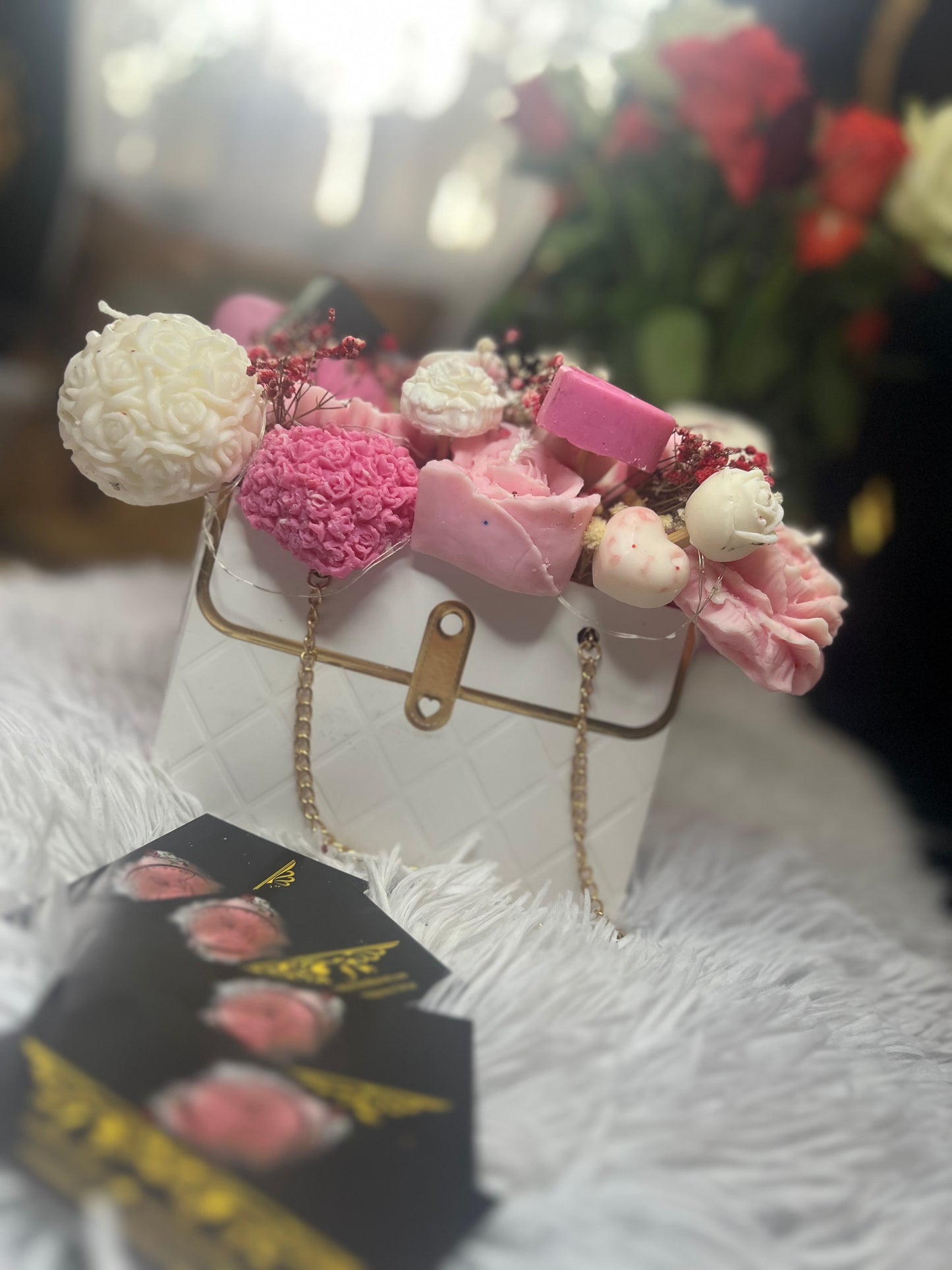 Rose bouquet <White&Pink>