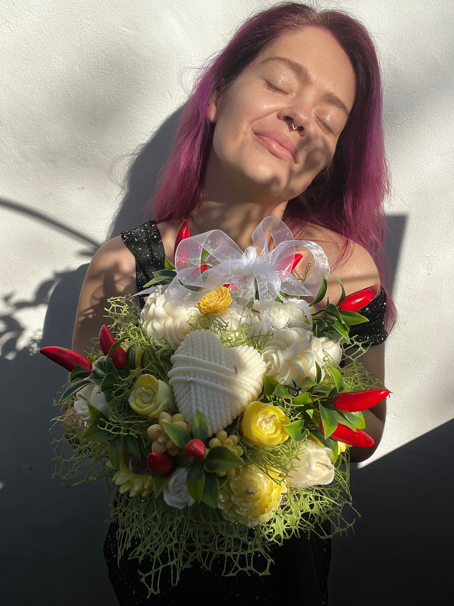 Flower box - Yellow