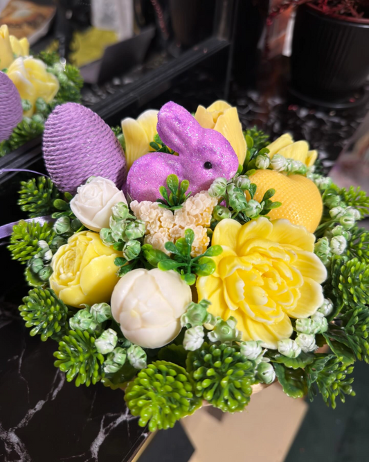 Easter basket - Yellow