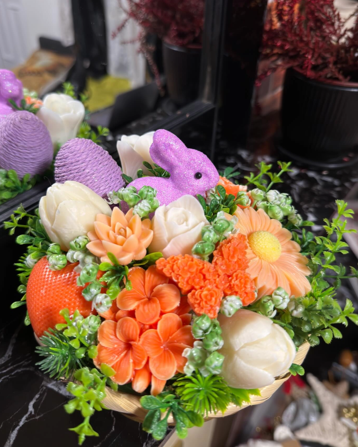 Easter basket - Orange